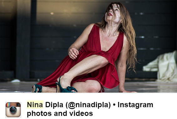Page Instagram de Nina Dipla